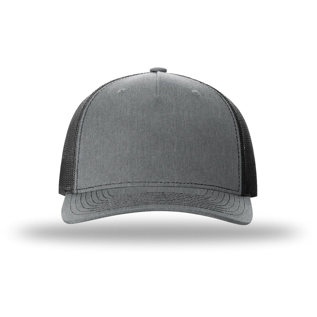 112FP-Heather Grey/ Black