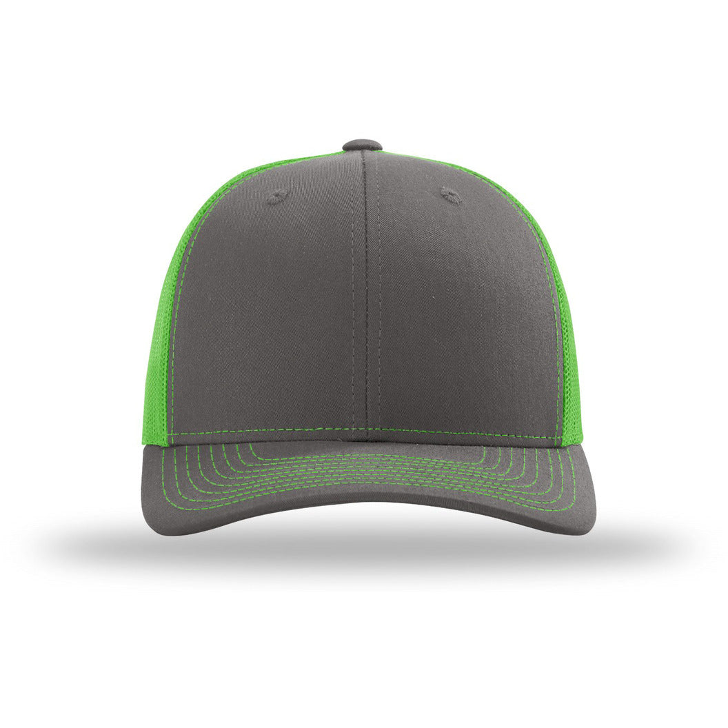 112-Charcoal/ Neon Green