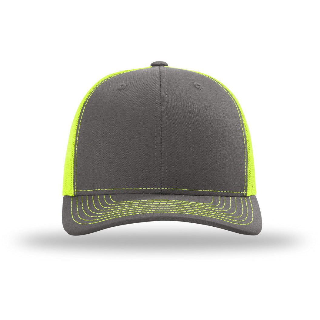 112-Charcoal/ Neon Yellow