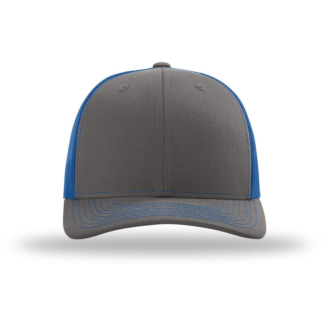 112-Charcoal/ Royal