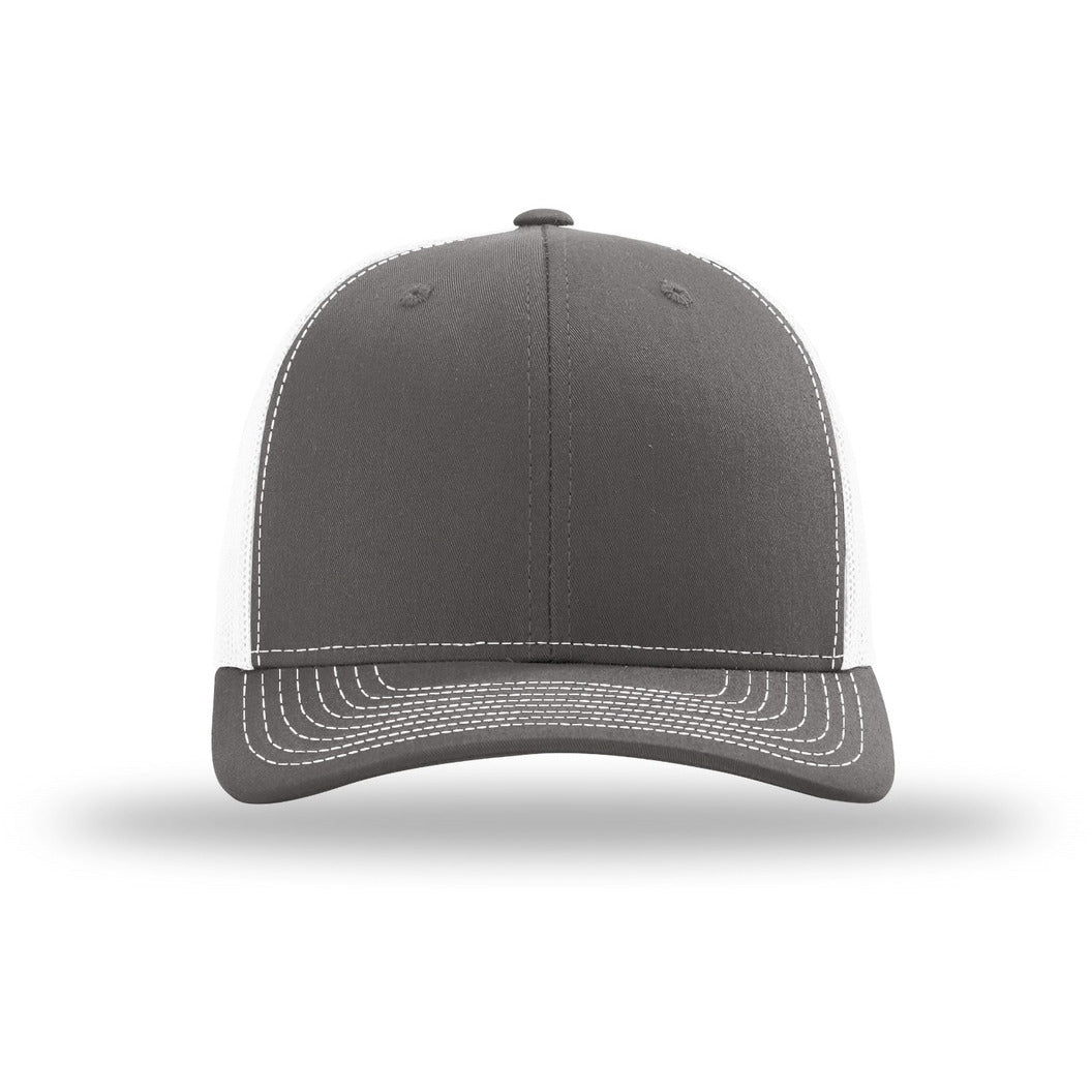 112-Charcoal/ White