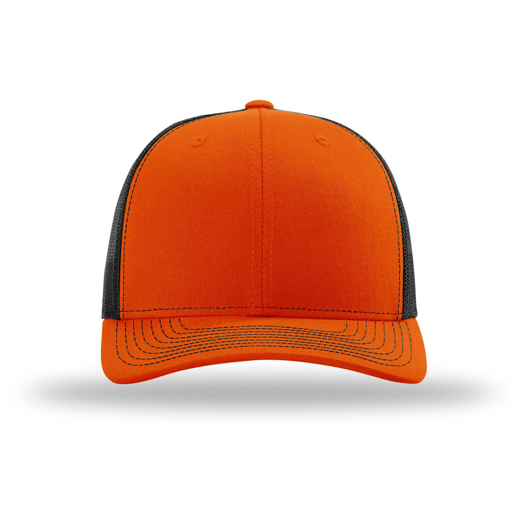 112-Orange/ Black