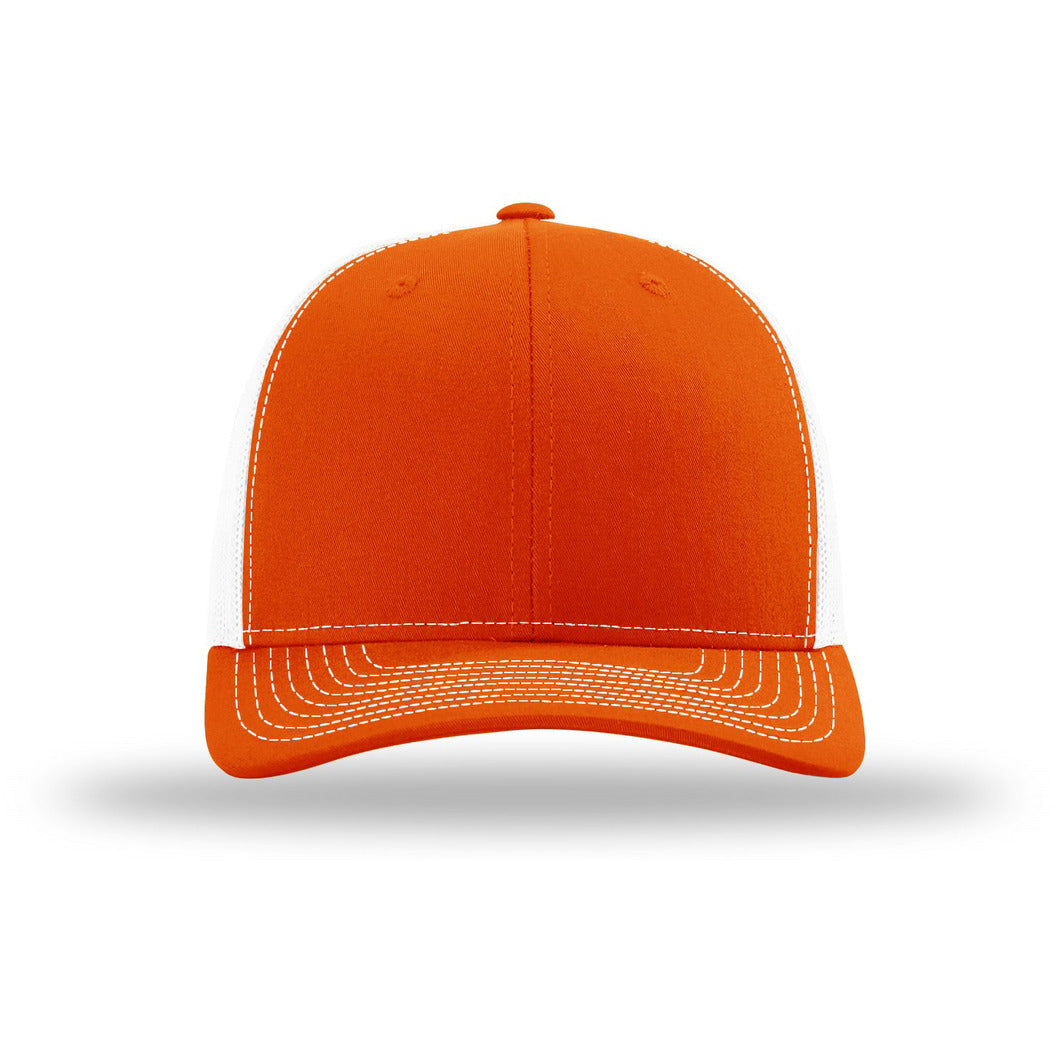112-Orange/ White