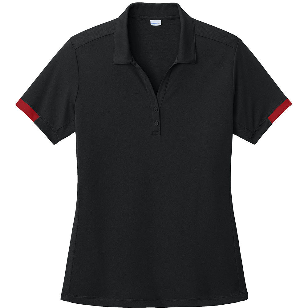 LST444-Black/ Deep Red