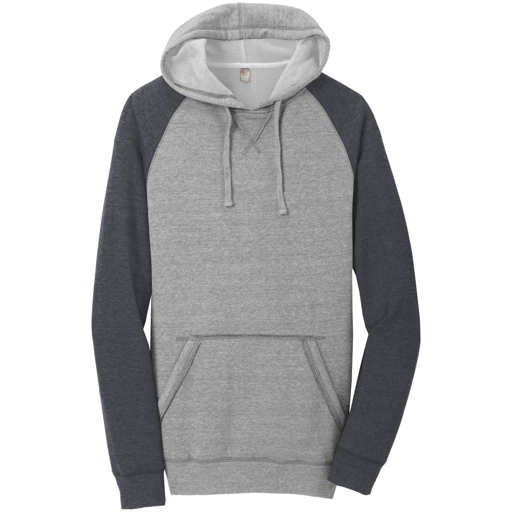 DT196-Heathered Grey/ Heathered Char