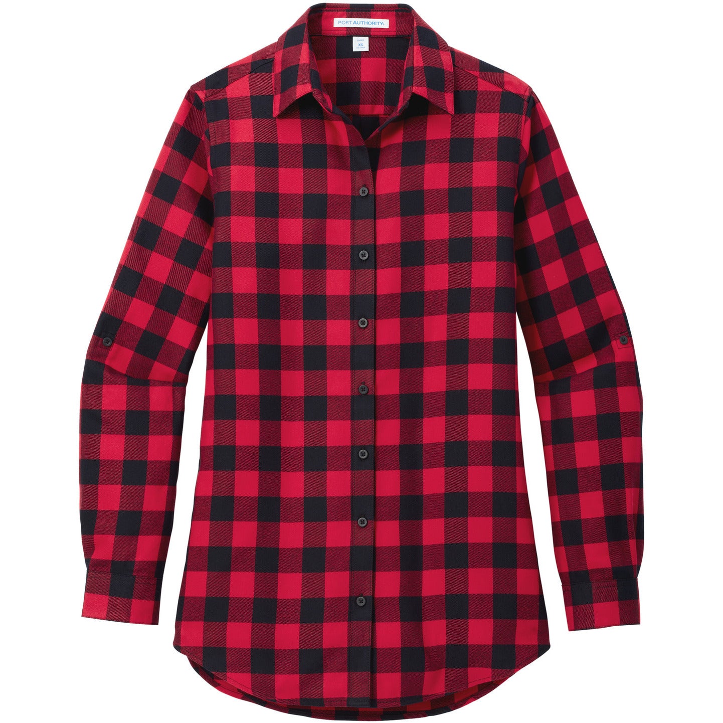 LW668-Red/ Black Buffalo Check