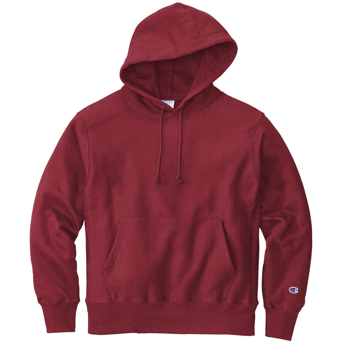 Maroon champion reverse hot sale weave hoodie